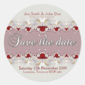 Sticker voor bruiloft (Voorkant)