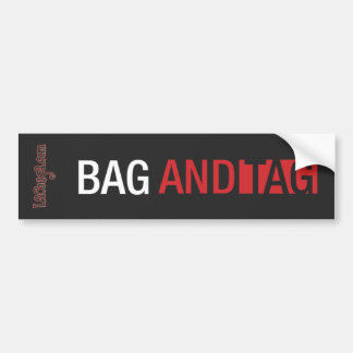 Sticker voor bumper met tekst 'In beslag nemen en 
