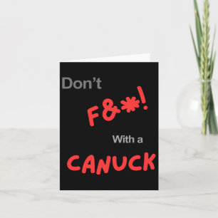 Sticker voor Canadees patriottisme Kaart