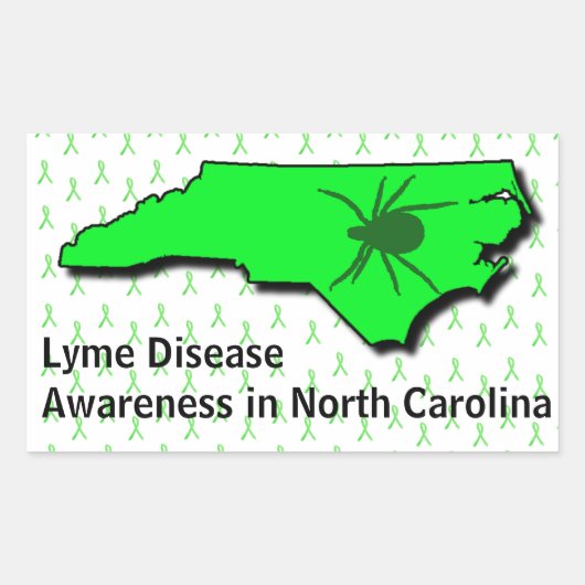 Sticker voor de opsporing van de ziekte van Lyme i (Voorkant)