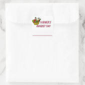 Sticker voor de planning van boerenmarktdagen (Tas)