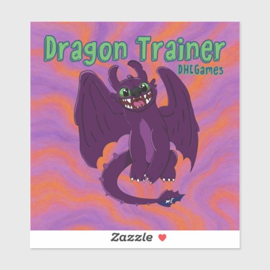 Sticker voor Draken Trainer (Vel)