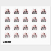 Sticker voor Empowered Vrouwelijke Zusters (Vel)