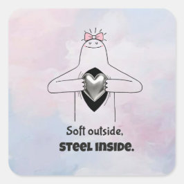 Sticker voor empowerment van sterke vrouwen