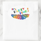 Sticker voor feestkleur (Tas)