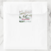 Sticker voor fijne kerst (Tas)