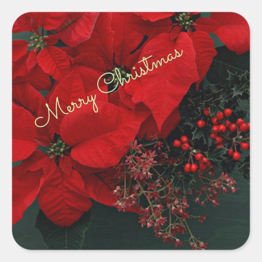 Sticker voor fijne kerst (Voorkant)