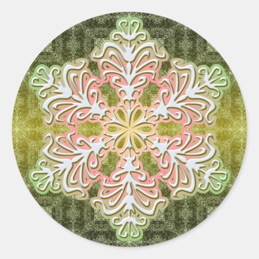 Sticker voor fijne snede in de winter-ijs (Voorkant)