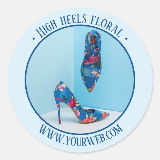 Sticker voor foto productpromotie (Voorkant)