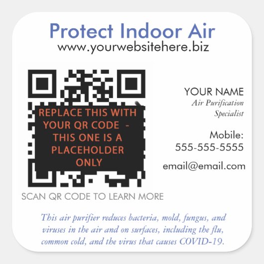 Sticker voor gebruik op ASP voor demo-eenheden (Voorkant)