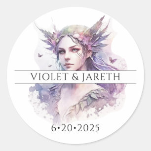 Sticker voor gevirtualiseerde bruiloft