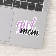 Sticker voor Girl Mom