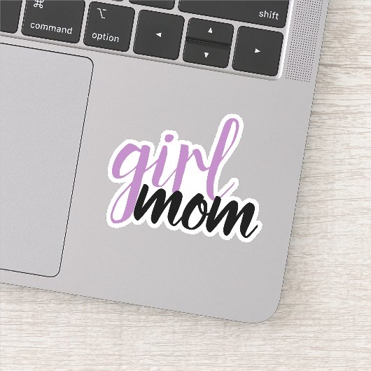 Sticker voor Girl Mom (Detail)
