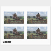 Sticker voor graafpaarden (Vel)