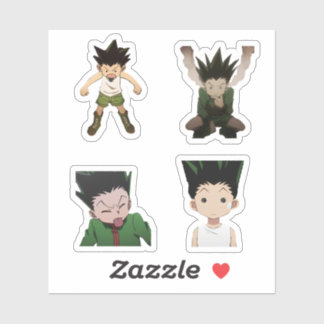 sticker voor grappige gon hunter x hunter animter