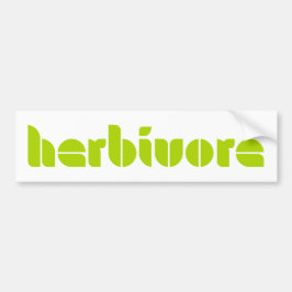 Sticker voor herbivoor