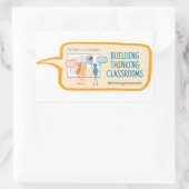 Sticker voor het bouwen van denkende klaslokalen (Tas)