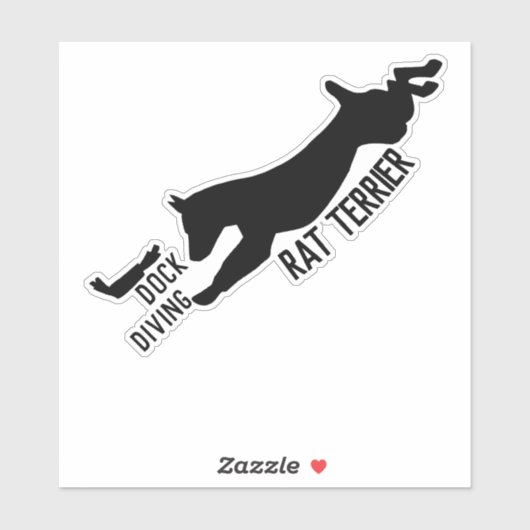 Sticker voor het duiken van rotshandel (Vel)