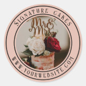 Sticker voor het verpakken van taarten (Voorkant)