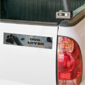 Sticker voor hondenliefhebbers bumpersticker (Op Truck)