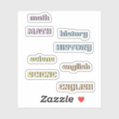 Sticker voor hoogleraren (Vel)