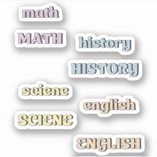 Sticker voor hoogleraren (Voorkant)