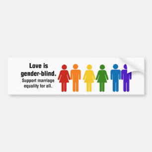 Sticker voor Huwelijksgelijkheid