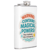 Sticker voor hydratatiewaarschuwing heupfles (Rechts)