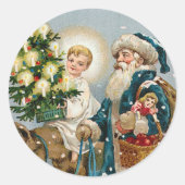 Sticker voor kerstverdeling (Voorkant)