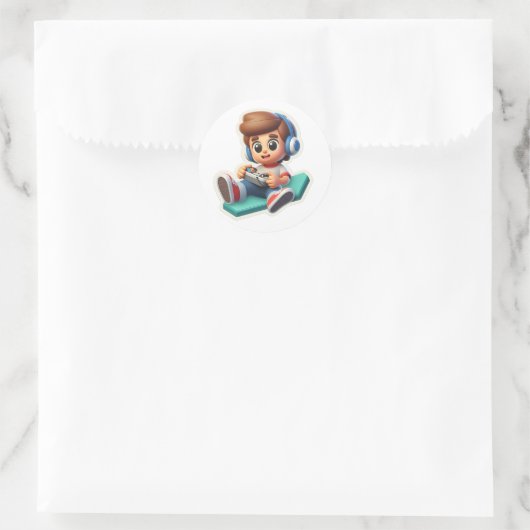 sticker voor kinderen (Tas)