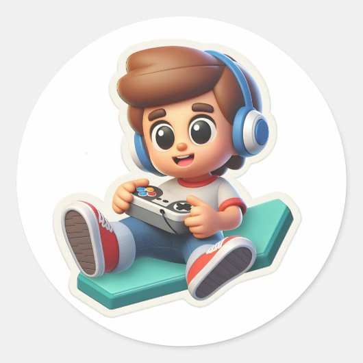 sticker voor kinderen (Voorkant)