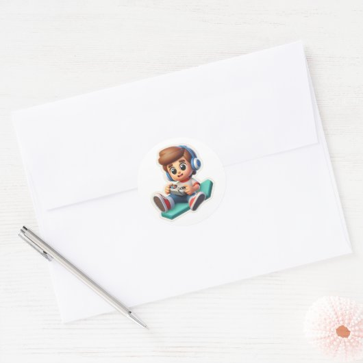 sticker voor kinderen (Envelop)