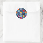 Sticker voor kinderfeestje (Tas)