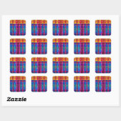 Sticker voor kinderfeestje (Vel)