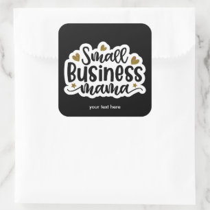 Sticker voor kleine zakelijke mama