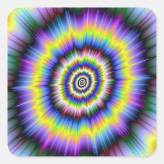 Sticker voor kleurexplosie (Voorkant)