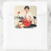 Sticker voor meisje (Tas)