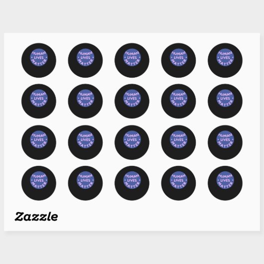 Sticker voor mensenlevens (Vel)