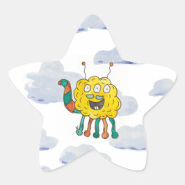 Sticker voor Monster Bash in de Wolken verjaardags