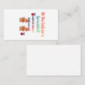 Sticker voor op de bumper visitekaartje (Voorkant / Achterkant)