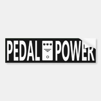 Sticker voor pedaal kracht