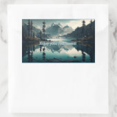 Sticker voor pensionering (Tas)