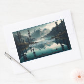 Sticker voor pensionering (Envelop)