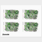 Sticker voor Plant Tijd (door Nikki Lindt) (Vel)