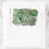 Sticker voor Plant Tijd (door Nikki Lindt) (Tas)