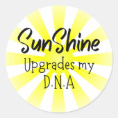 Sticker voor positieve prijsopgave (Voorkant)