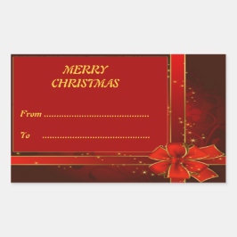 Sticker voor pretkerst