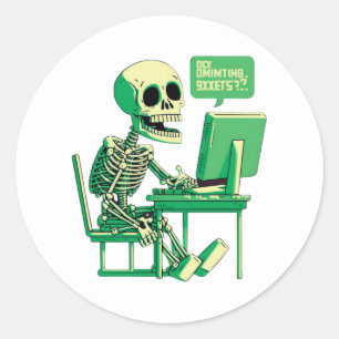 Sticker voor programmeurs en ontwikkelaars