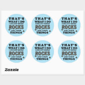 Sticker voor Rotsenverzamelaar - Grappig Geschenk (Vel)