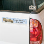 Sticker voor schoolbuschauffeur (Op Truck)